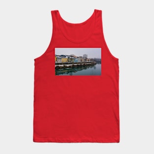 Drava River in Villach, Austria Tank Top